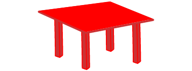 I like the color of this table